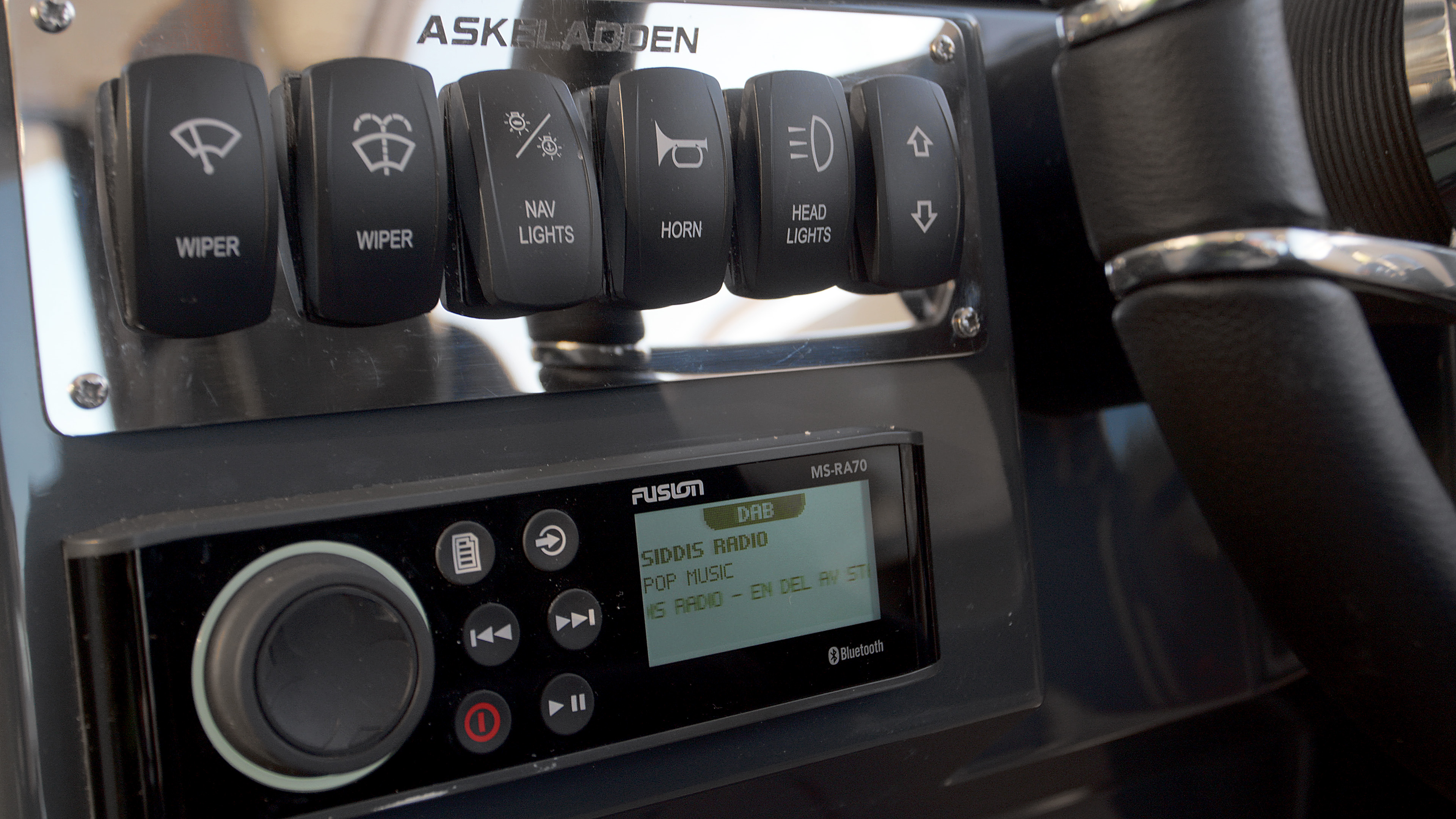 P79 Panel Førerposisjon