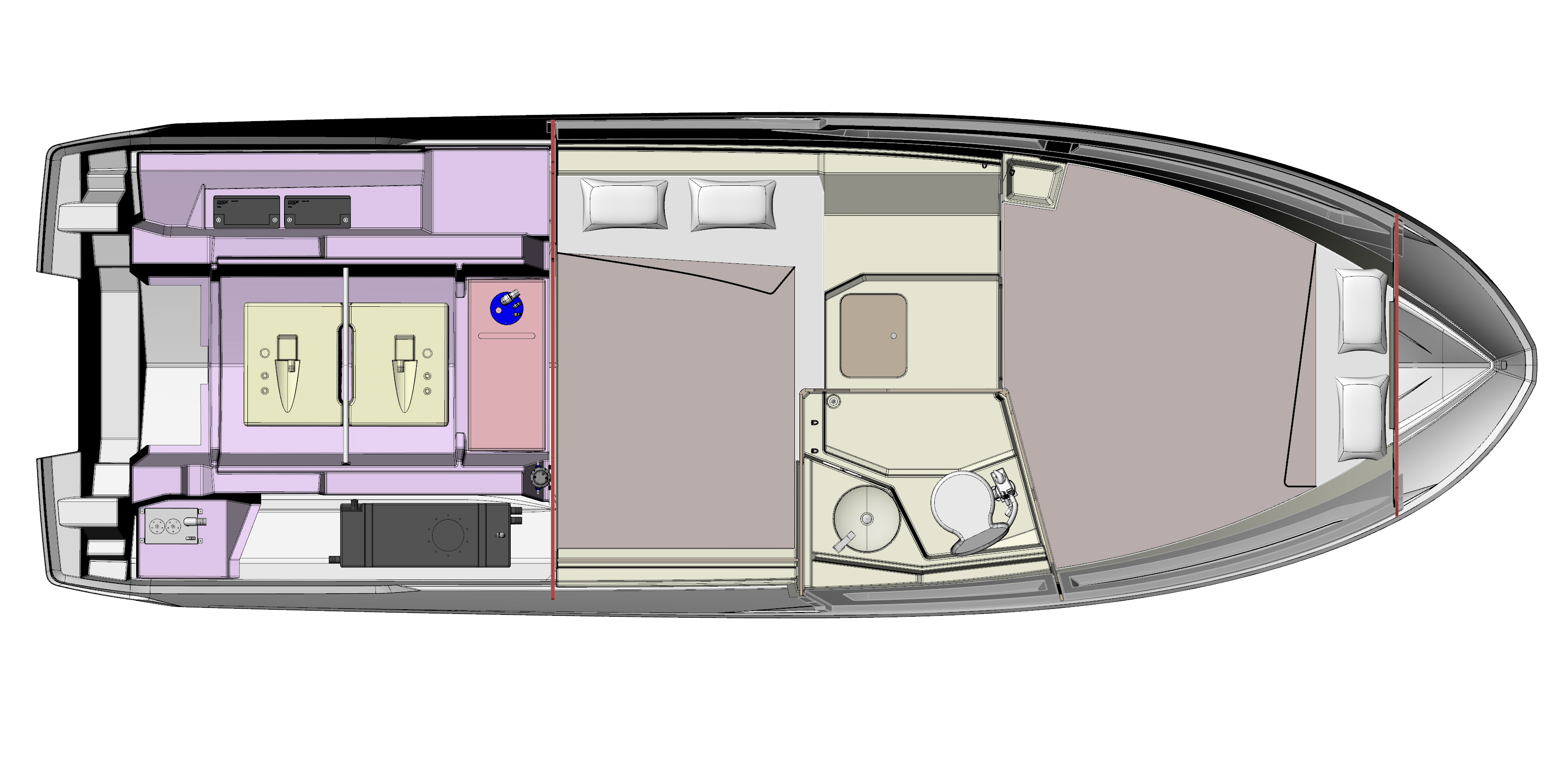 C80C Layout Cabin 1